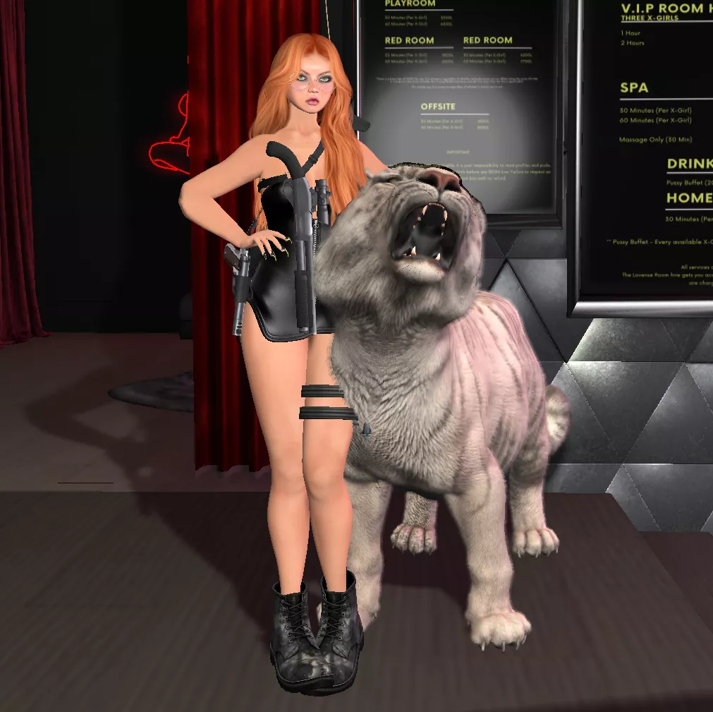 Second Life Escort Kvêta on Dark Nights